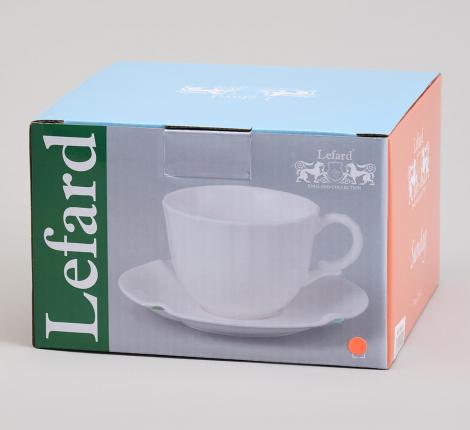 Чайный набор "SUNDAY" микс на 2 персоны, 4 предмета (220 мл)