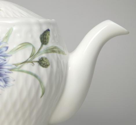 Чайный сервиз "ВАСИЛЬКИ" на 6 персон, 14 предметов