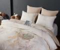 Постельное белье "Kazanov.A." Аликанте (айвори капучино) Велюр/Egypt Cotton, Евро