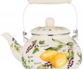 Чайник эмалированный "СЕКРЕТНЫЕ ИНГРЕДИЕНТЫ", 2,5 л