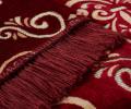 Покрывало шпигель люкс "Karteks" на диван 180х220 КЛАССИКА, бордовый
