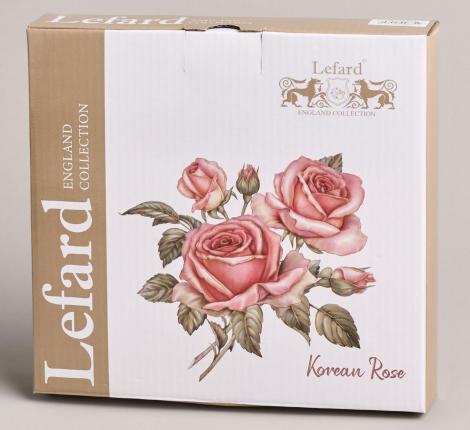 Набор закусочных тарелок 2 шт. "КОРЕЙСКАЯ РОЗА", диаметр 20,5 см