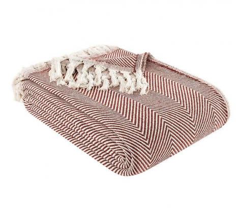 Плед "GRACE" фиолетовый, 160х230