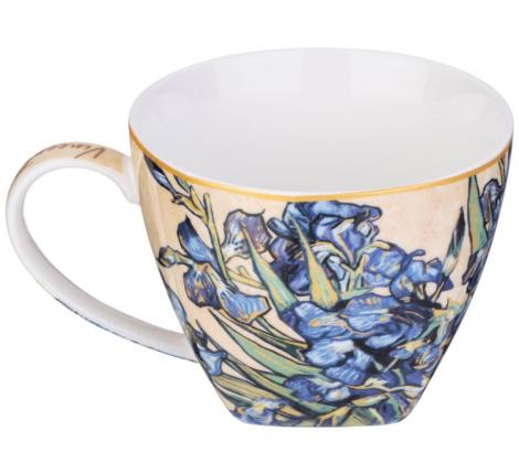 Чайный набор "ИРИСЫ" (В. ВАН ГОГ) на 4 персоны, 8 предметов (250 мл)