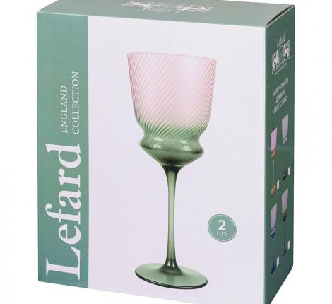 Набор бокалов для вина 2 штуки "TWIST&SHINE", 380 мл