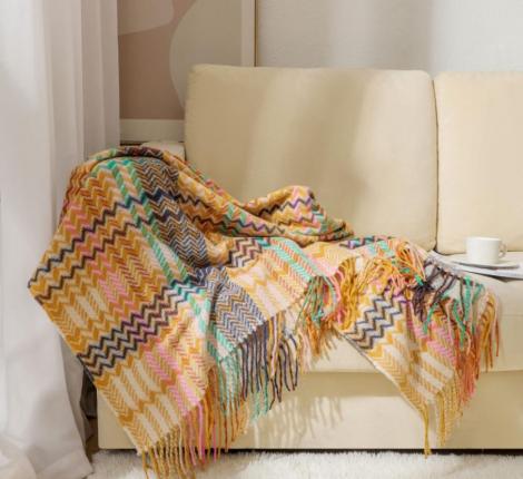 Плед вязаный PA-18, 130х170