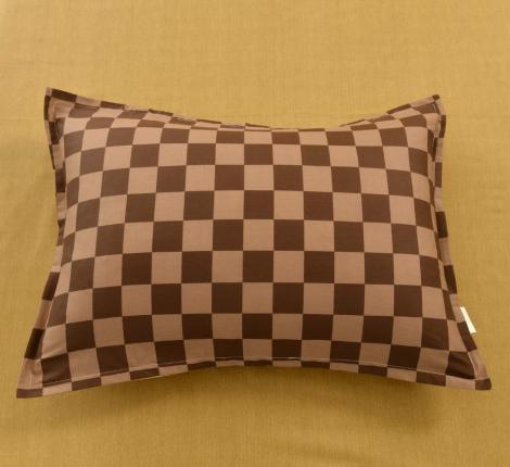 Постельное белье "Sofi de Marko" Кимберли (кофе) Сатин, Евро