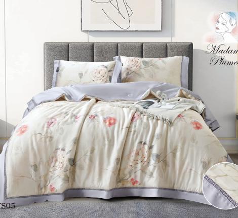 Постельное бельё с одеялом Madame Plumes "SERENE BREEZE" TS-05 Тенсел, Евро