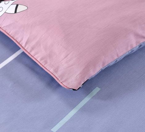 Постельное белье детское "Sofi de Marko" Самолетики (розовые) Сатин, 1,5 спальный