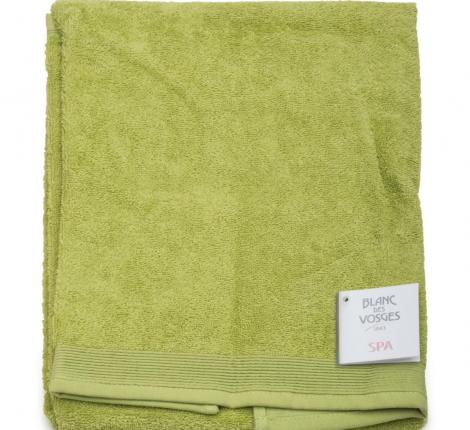 Полотенце махровое "Blanc des Vosges" UNI LICHEN (зеленый), 40х60