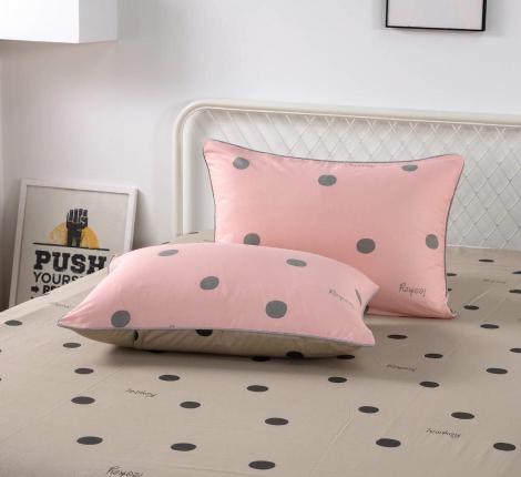 Постельное белье "Sofi de Marko" Росси (персик) Сатин, Семейный