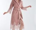 Халат женский  "NUSA" Triga 4150 пудра, 2XL