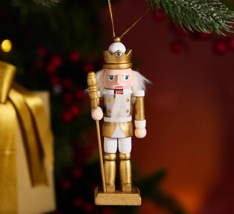 Набор подарочный "ЩЕЛКУНЧИК" 580-095, (кружка 385 мл с ёлочной игрушкой)