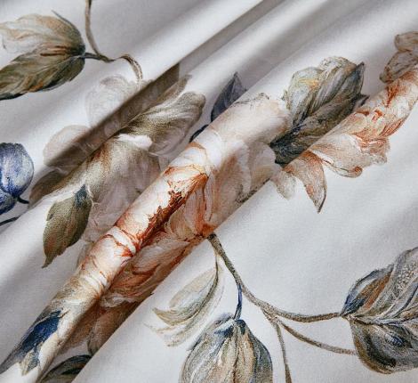 Постельное белье "Asabella" 2309-6 Фланель, Евро