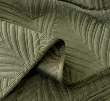 Покрывало "Sofi de Marko" Таира (хаки) Велюр, 240х260