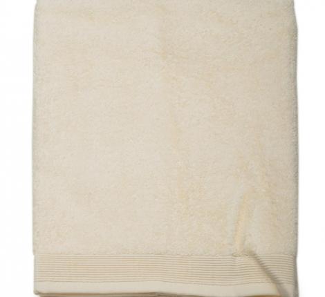 Полотенце махровое "Blanc des Vosges" UNI IVOIRE (слоновая кость), 100х150