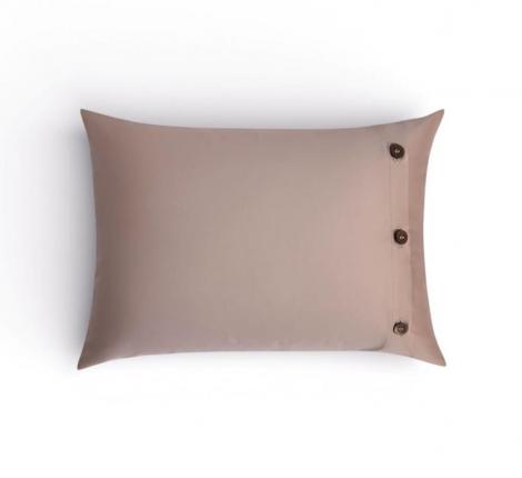 Наволочка декоративная "NUDE PINK ALLURE GRASS" Мако-Сатин, 33х45-2шт.