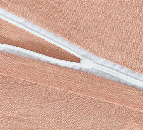 Постельное бельё "KARTEKS" VJ-09 варёный жаккард с рюшей, 2 спальный