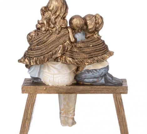 Статуэтка "МАМА С ДЕТЬМИ", 14,5*9*18 см