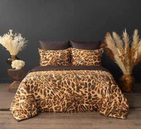 Постельное бельё с одеялом "Sofi de Marko" Сафари №1 Сатин, Евро