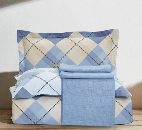 Постельное бельё "KARTEKS" Сатин печатный КВ-589, 2 спальный