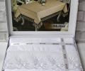 Скатерть EFOR "MELISA" 160х220, белый