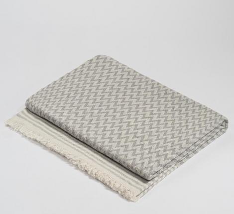 Плед "ELISA" светло-серый, 170Х210