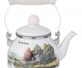 Чайник эмалированный со съёмным фильтром "FAMILY HOUSE", 0,85 Л