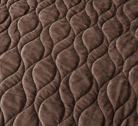 Покрывало "Sofi de Marko" Нобилис (шоколад) Велюр, 240х280