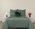 Постельное белье "Sofi de Marko" Саммер (зеленый) Варёный хлопок, Семейный