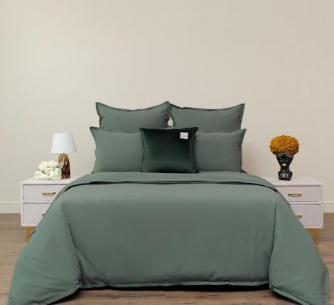 Постельное белье "Sofi de Marko" Саммер (зеленый) Варёный хлопок, Семейный
