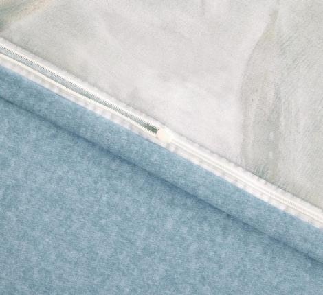 Постельное бельё "KARTEKS" жаккардовый сатин АКВАРЕЛЬ CVP 09, 2 спальный