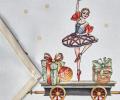 Дорожка на стол "ЩЕЛКУНЧИК", 45х215 см, бежевый