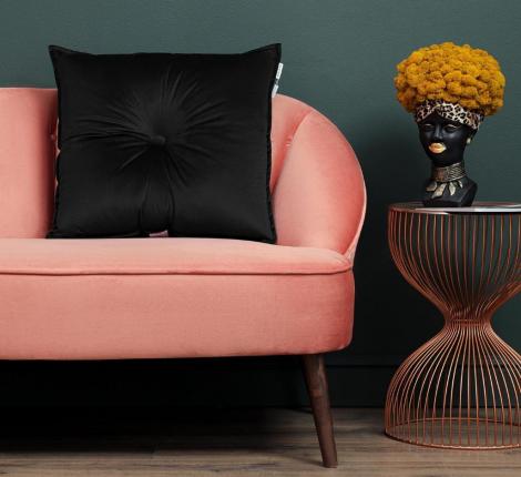 Подушка декоративная "Sofi de Marko" Вивиан (черная), 55х55