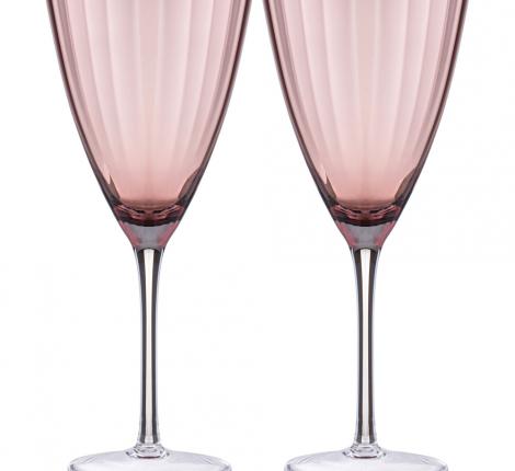 Набор бокалов для вина 2 штуки "MIRAGE" PURPLE, 410 мл