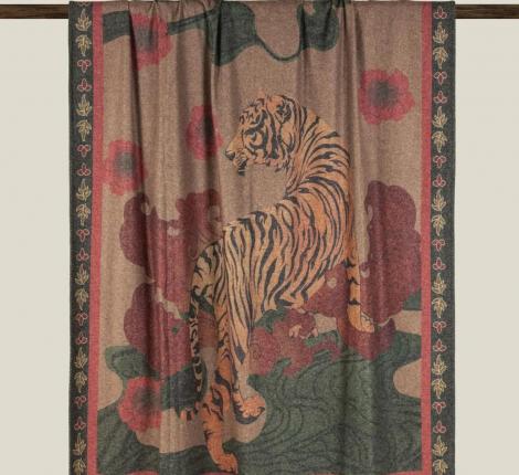 Плед Frati "STAMPATO" TIGER, 150х200