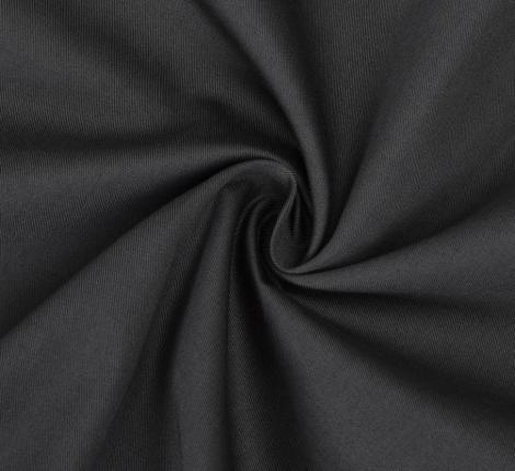 Постельное бельё "KARTEKS" сатин однотонный с кантом HK-08 (тёмно-серый), Евро