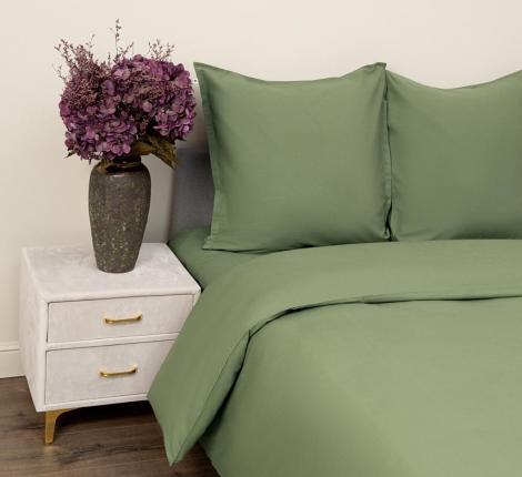 Постельное белье "Siberia" Сэнди (малахит) Ранфорс, 1,5 спальный (70х70)