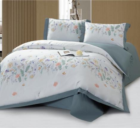 Постельное бельё Madame Plumes "IRIS REVERIE" DG-01 Сатин, Евро