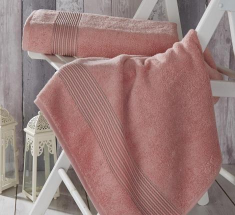 Полотенце махровое "Sofi de Marko" SOKOL (абрикос), 50х90