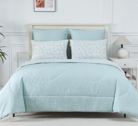 Постельное белье с одеялом "Sofi de Marko" Ришелье №61 Сатин, Евро