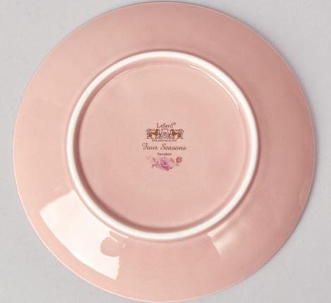 Чайный набор "ВРЕМЕНА ГОДА" на 2 персоны, 4 предметов (250 мл), розовый