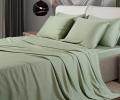 Постельное бельё Sharmes "Bamboo" 2 спальный, оливковый