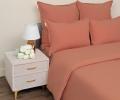 Постельное белье "Sofi de Marko" Саммер (кирпичный) Варёный хлопок, 1,5 спальный