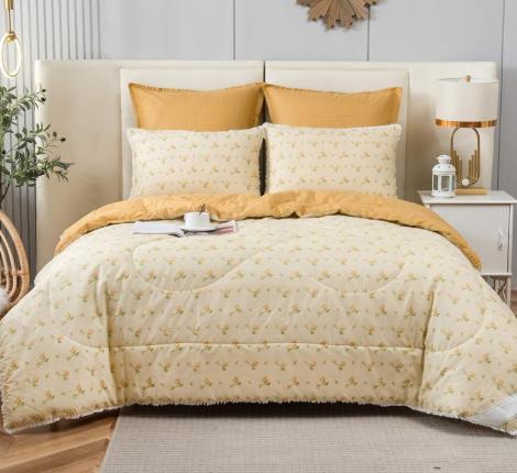 Постельное белье с одеялом "Sofi de Marko" Бернадетт №74 Сатин, 1,5 спальный