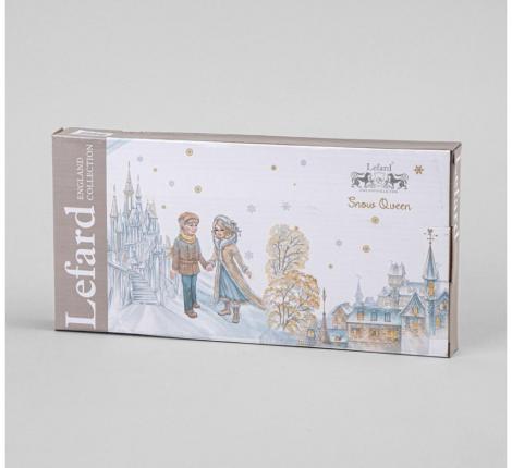 Блюдо овальное "СНЕЖНАЯ КОРОЛЕВА", длина 30,5 см