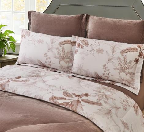 Постельное белье с одеялом "Sofi de Marko" Ренато №32 Велюр/Сатин, Евро