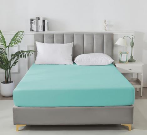 Простыня на резинке Tango SOHO (бирюзовый), 160x200