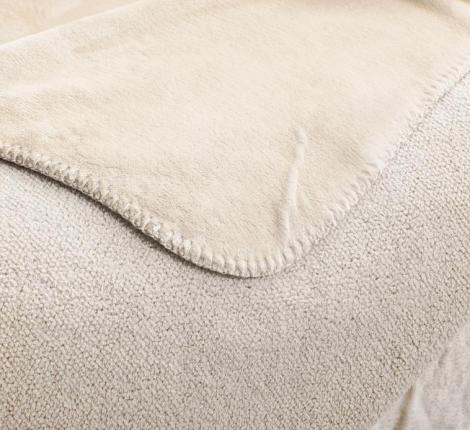 Плед "Sofi de Marko" София (кремовая) Велсофт, 160х220