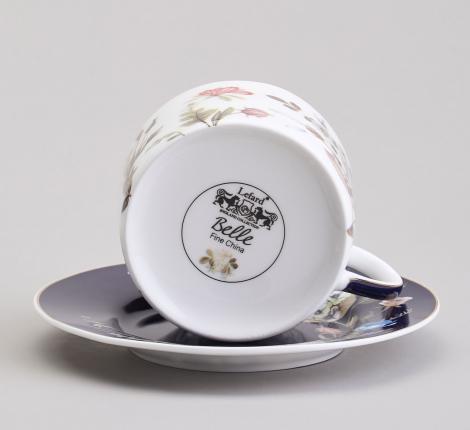 Чайный набор "BELLE" 86-2553-1 на 6 персон, 12 предметов (190 мл)